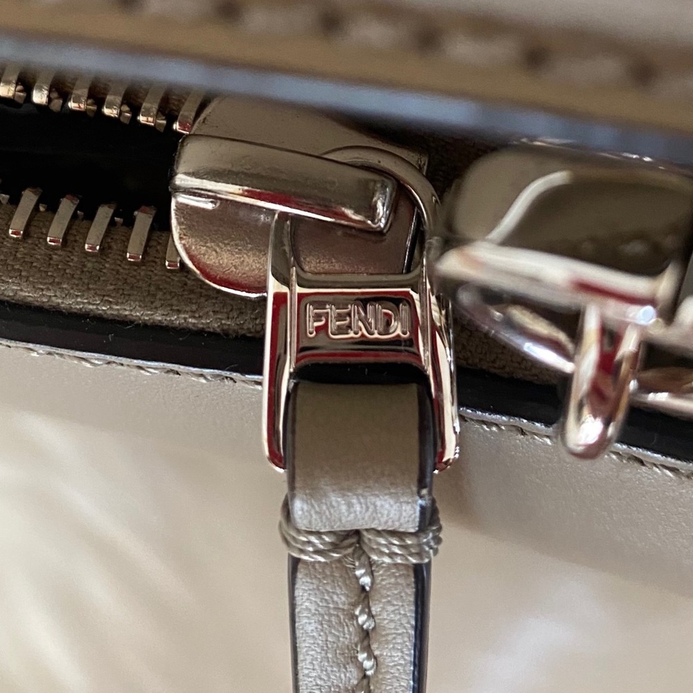 Fendi Dotcom Taupe Bag with removable pouch/strap - Picture 12 of 15